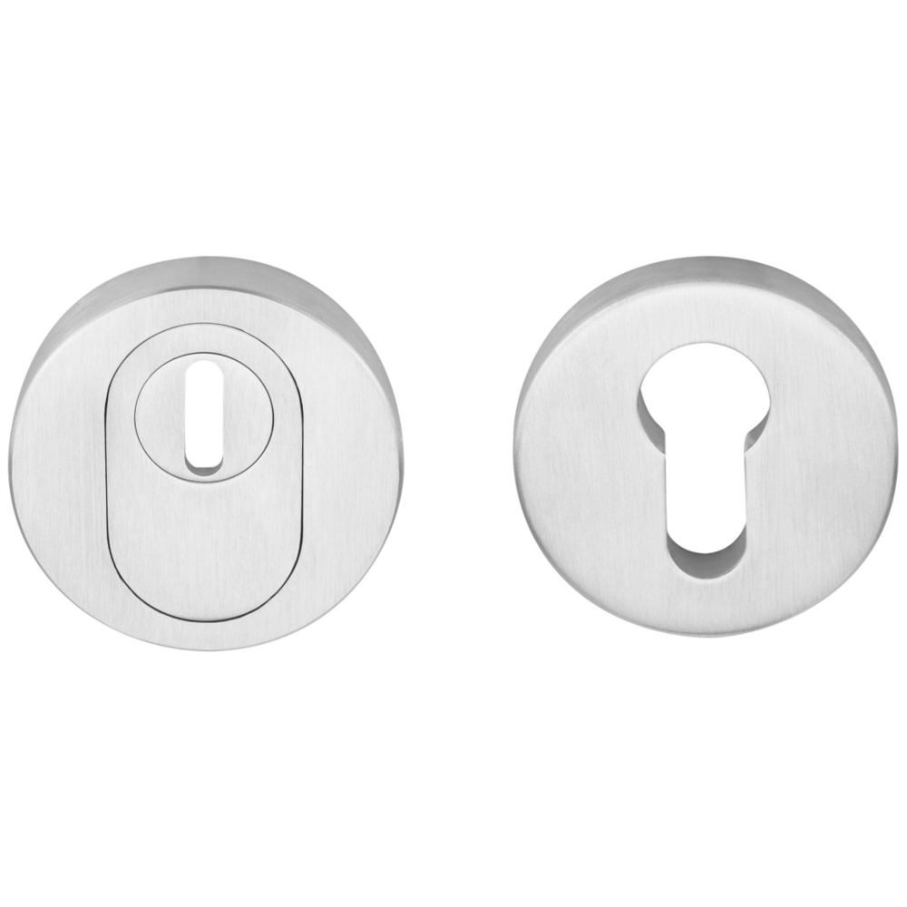Formani voordeurset knop/kruk LB7-19 RVS geborsteld – detailweergave