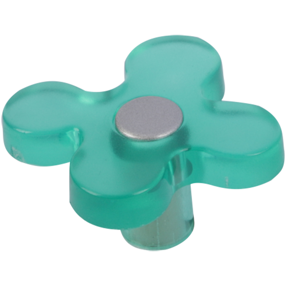 Differnz meubelknop Deco groen – vooraanzicht