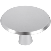Differnz meubelknop rond 40 mm mat chroom – vooraanzicht
