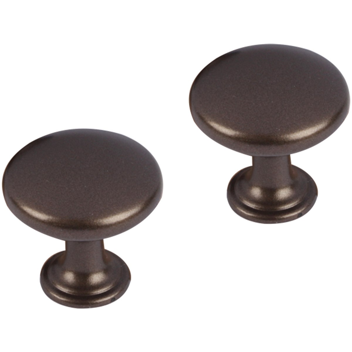 Differnz meubelknop rond-bol 30 mm brons – vooraanzicht
