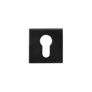 HDD Pro cilinderrozet Square 53 mm gunmetal vooraanzicht