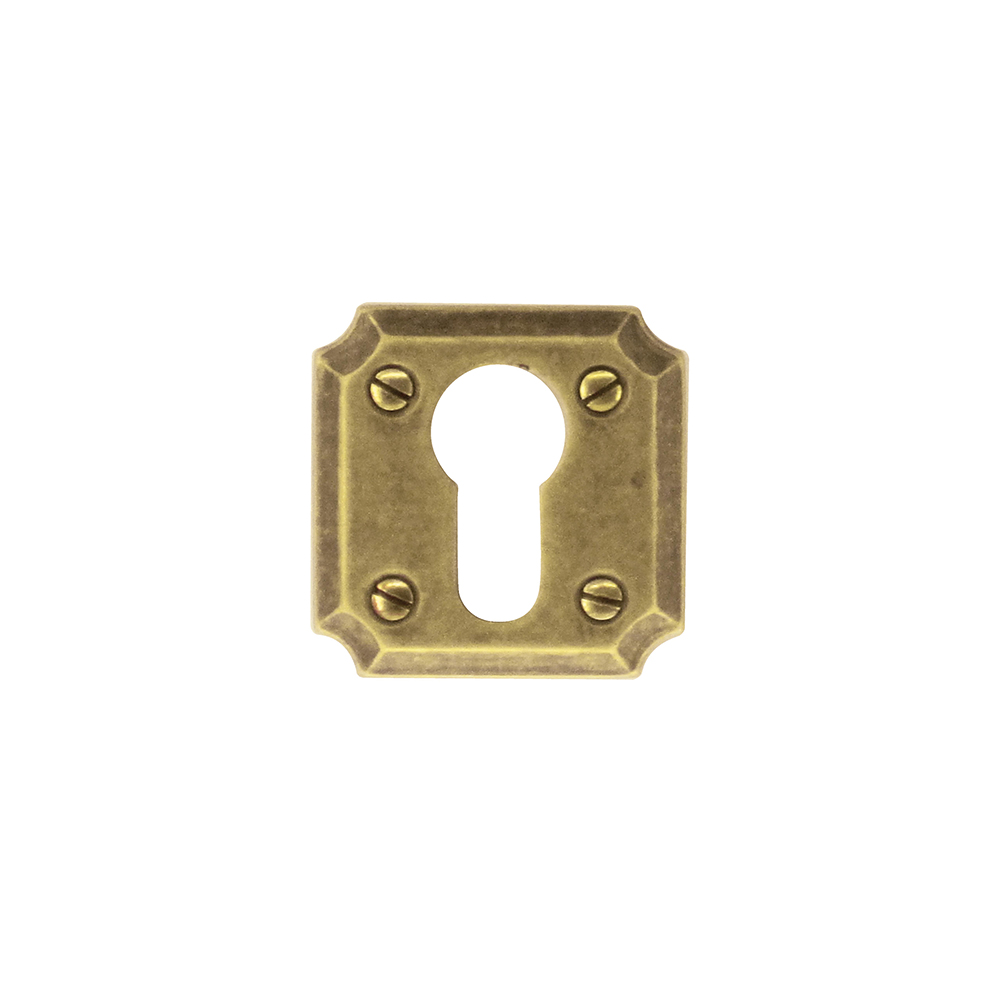 HDD Pro cilinderrozet Old Yellow vooraanzicht