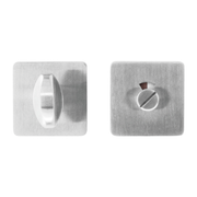 HDD Pro Rondi Inox Plus WC-garnituur rond geborsteld inox vooraanzicht