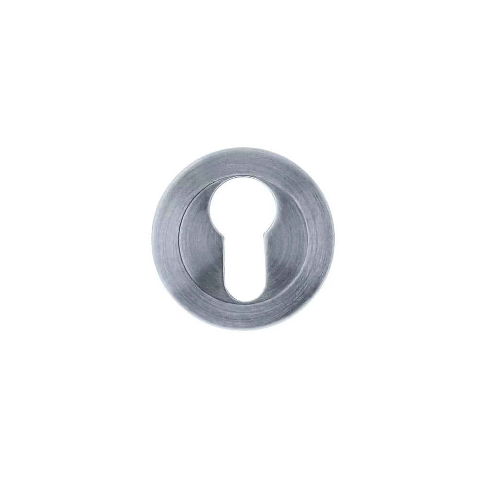 HDD Pro cilinderrozet rond draairozet cromsat, vooraanzicht