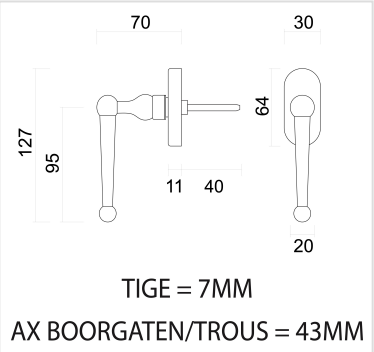 HDD Pro raamkruk Gigi Font - detailafbeelding