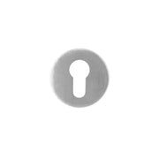 HDD Pro cilinderrozet rond Shape inox geborsteld vooraanzicht
