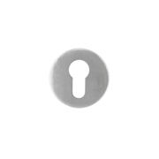 HDD Pro cilinderrozet rond Shape Zero inox geborsteld vooraanzicht
