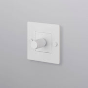 Buster + Punch dimmer Cross Wit vooraanzicht