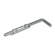IBFM grondgrendel 300 mm RVS - vooraanzicht