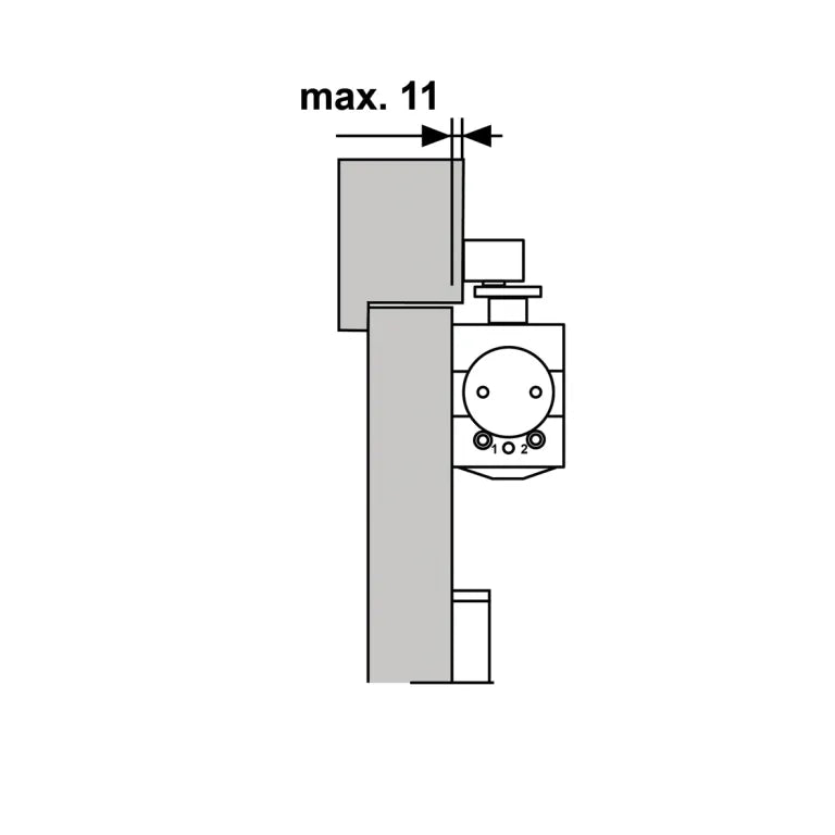 AXA Deurdranger 7509 instelbaar Grijs met glij-arm 80kg - Deurbeslag-expert