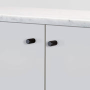 Buster + Punch Linear meubelknop black - vooraanzicht
