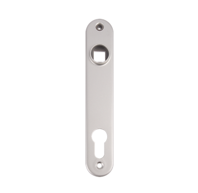 Locinox 3020 HYB afdekplaat aluminium zilver – vooraanzicht