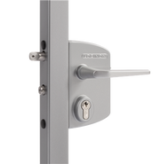 Locinox LAKQ40 U2 opsteekslot zilver – vooraanzicht