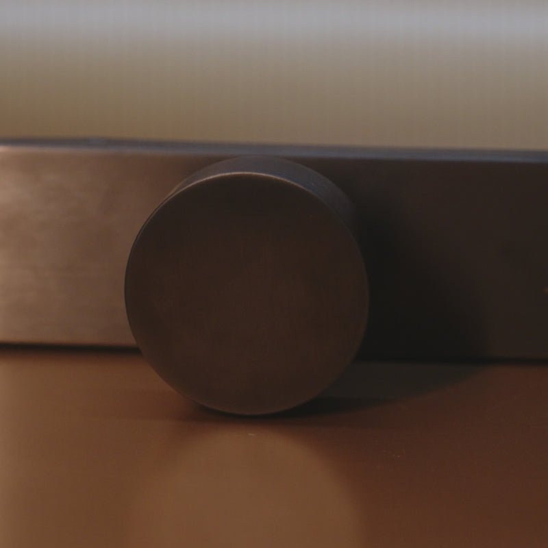 Griff Meister Deurknop Gunmetal Op ovaal schild Blind – productvideo