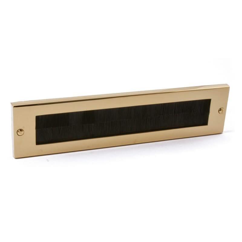 Hardbrass voordeurset rond messing detail 4