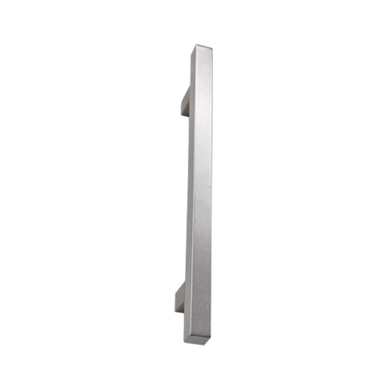 Hard Brass Handgreep T-model Vierk. 30x200x350 inox - vooraanzicht