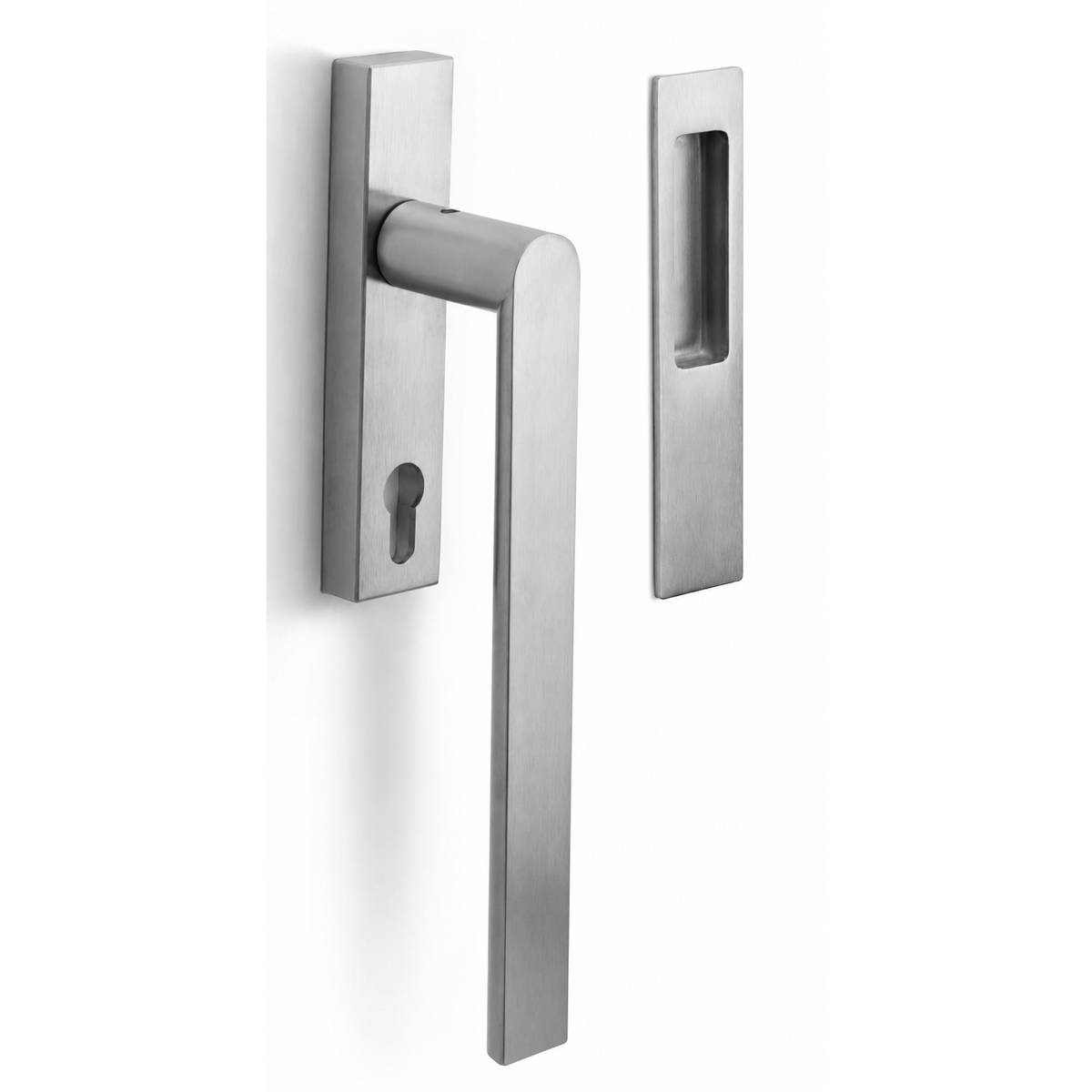Formani PBA230 ARC hefschuifdeurbeslag Mat RVS - detail