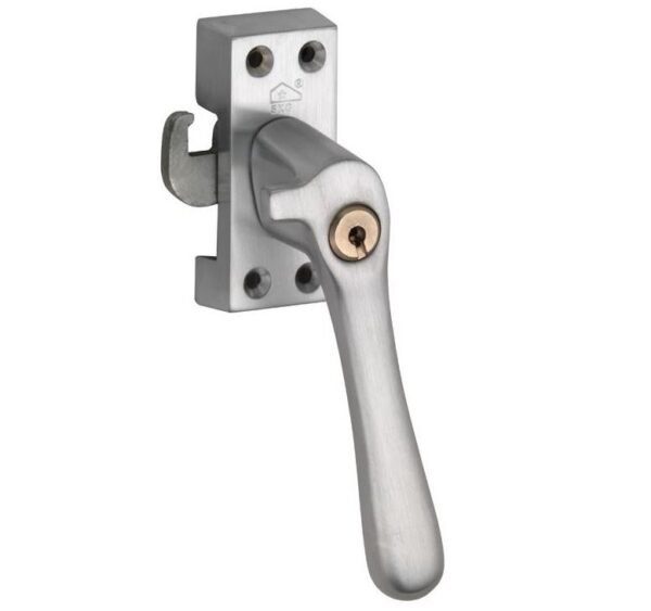 Artitec Mi Satori raamsluiting SKG1 Linea messing mat chroom vooraanzicht