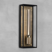 Buster + Punch Caged Wet Wall wandlamp Goud - vooraanzicht