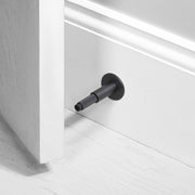 Buster + Punch Cross deurstopper wandmontage smoked bronze - vooraanzicht