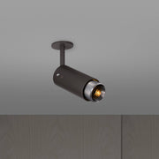 Buster + Punch Exhaust Graphite spot Cross Steel - vooraanzicht