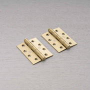 Buster + Punch scharnier 102x76x3 mm Goud vooraanzicht