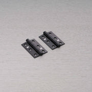 Buster + Punch scharnier 76x51x2 mm Welders black vooraanzicht