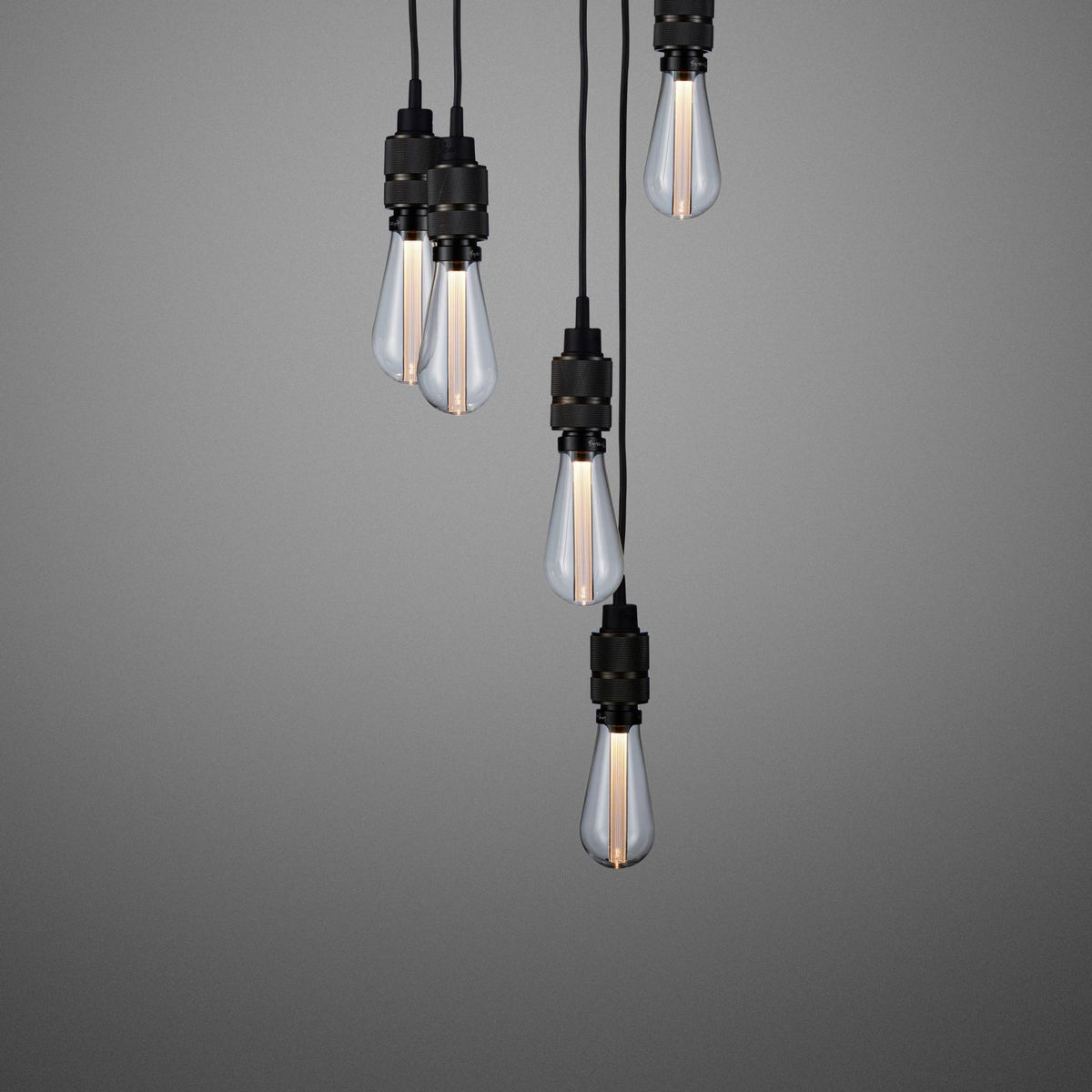 Buster + Punch Hooked 6.0 hanglamp nude smoked bronze 2,0 m detail