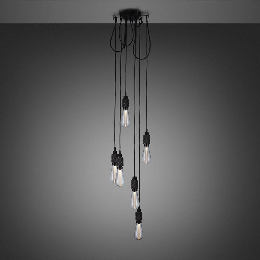 Buster + Punch Hooked 6.0 hanglamp nude smoked bronze 2,6 m vooraanzicht