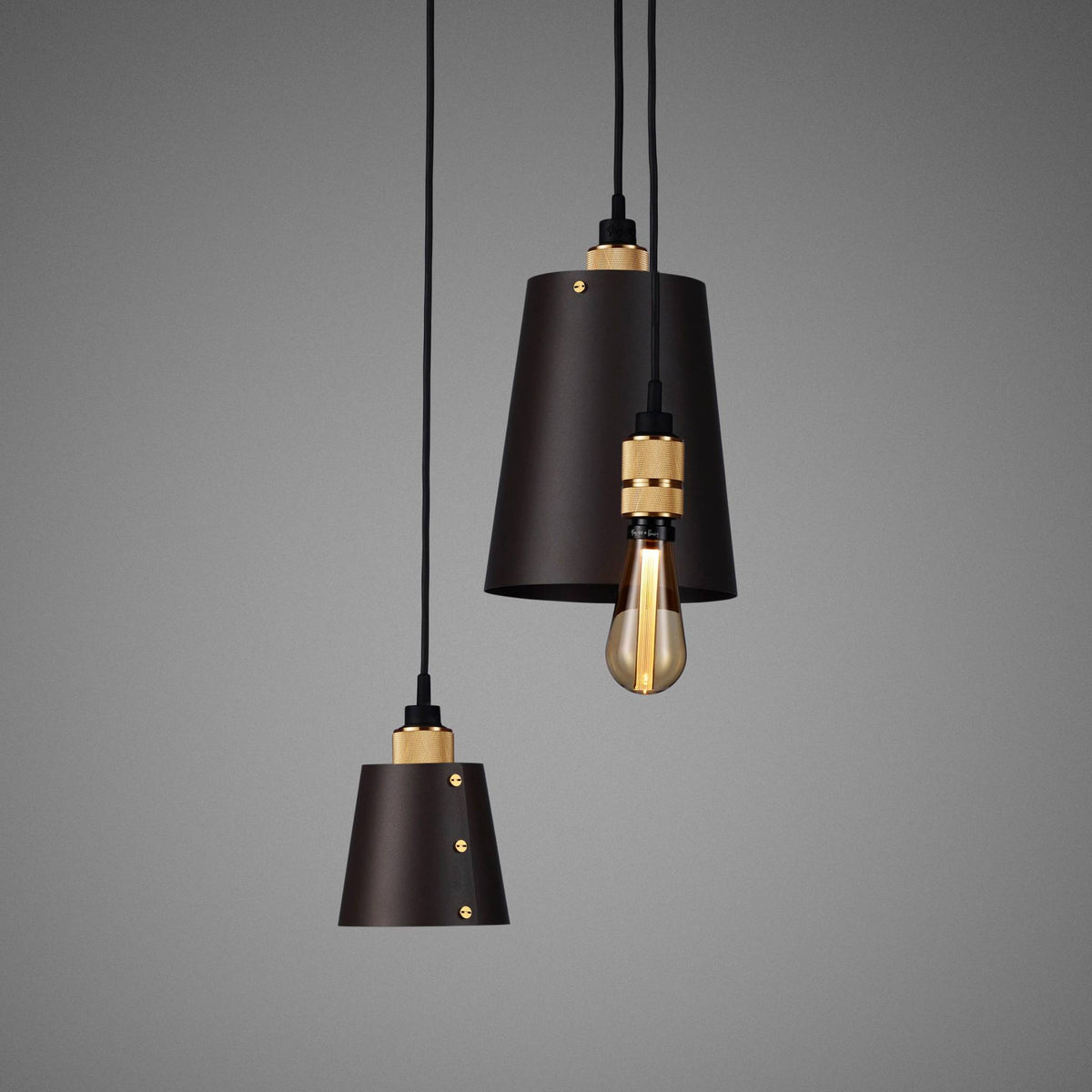 Buster + Punch Hooked 3.0 Mix kroonluchter Goud – detail