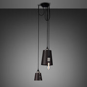 Buster + Punch Hooked 3.0 Mix kroonluchter Steel – vooraanzicht