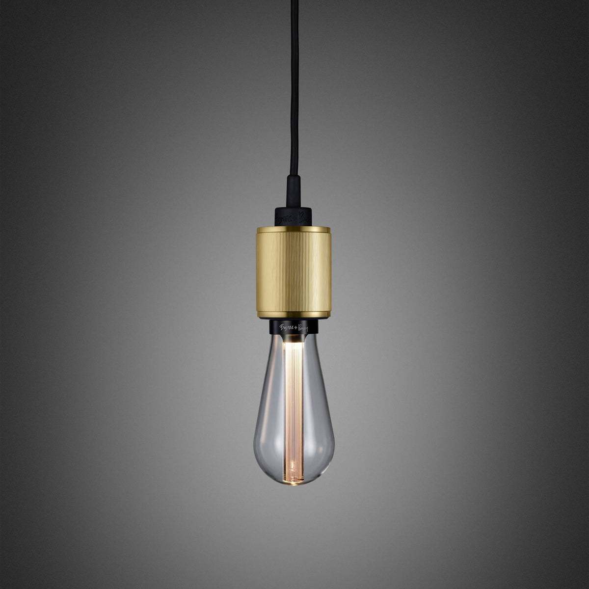 Buster + Punch Heavy Metal Linear hanglamp Goud - vooraanzicht
