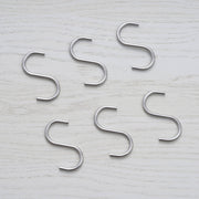 Buster + Punch S-haken set van 6 steel vooraanzicht