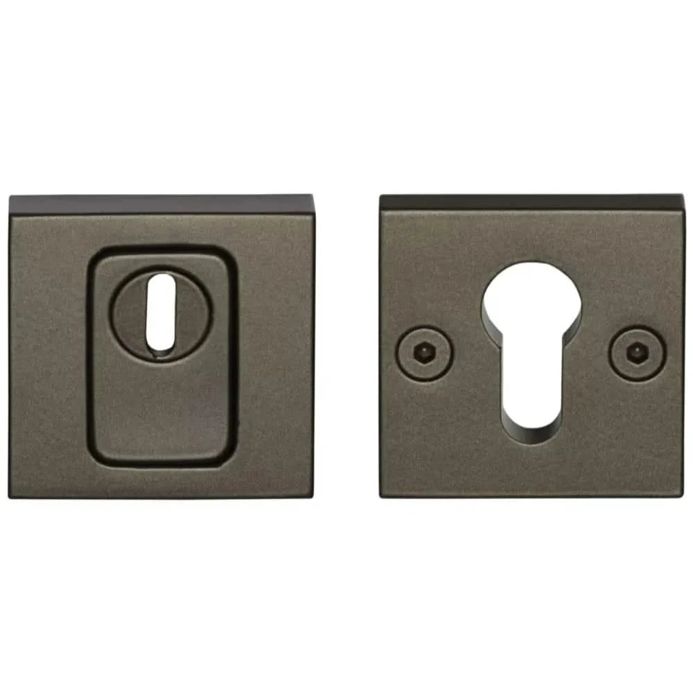 Formani voordeurset knop/kruk BSQ Brons SKG3, vooraanzicht