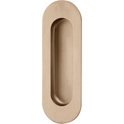 Formani schuifdeurkom LB41 120 mm PVD licht brons – vooraanzicht