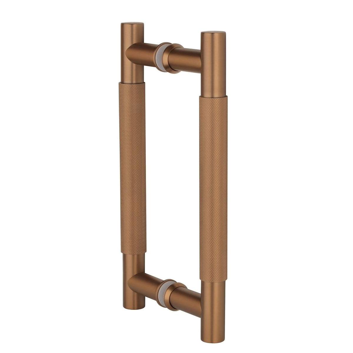 STERK kruisgeslepen deurgreep 1770 mat koper PVD detail