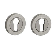 STERK cilinderrozetten 1711 OVAL PRO Basalt PVD antracietgrijs vooraanzicht