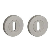 STERK sleutelrozetten 1710 OVAL PRO Basalt PVD antracietgrijs vooraanzicht
