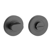STERK WC-garnituur 1712 OVAL PRO mat zwart - vooraanzicht