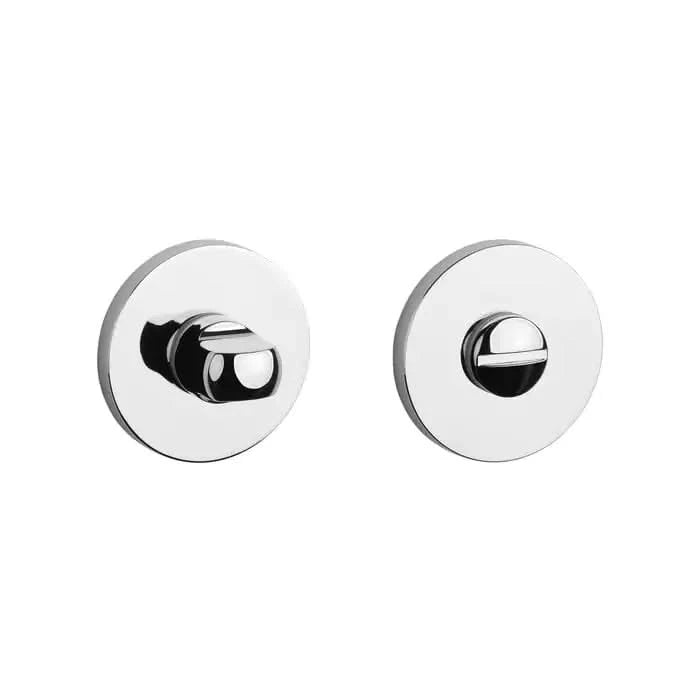 STILE WC-garnituur chroom gepolijst (Ø 53 mm, dikte 7 mm) – vooraanzicht