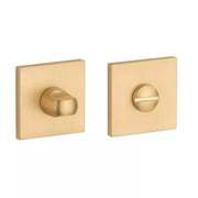 STILE WC-garnituur Mat Goud 53 x 53 x 7 mm – vooraanzicht