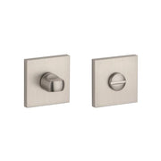 STILE WC-garnituur nikkel (53 x 53 mm, dikte 7 mm) – vooraanzicht