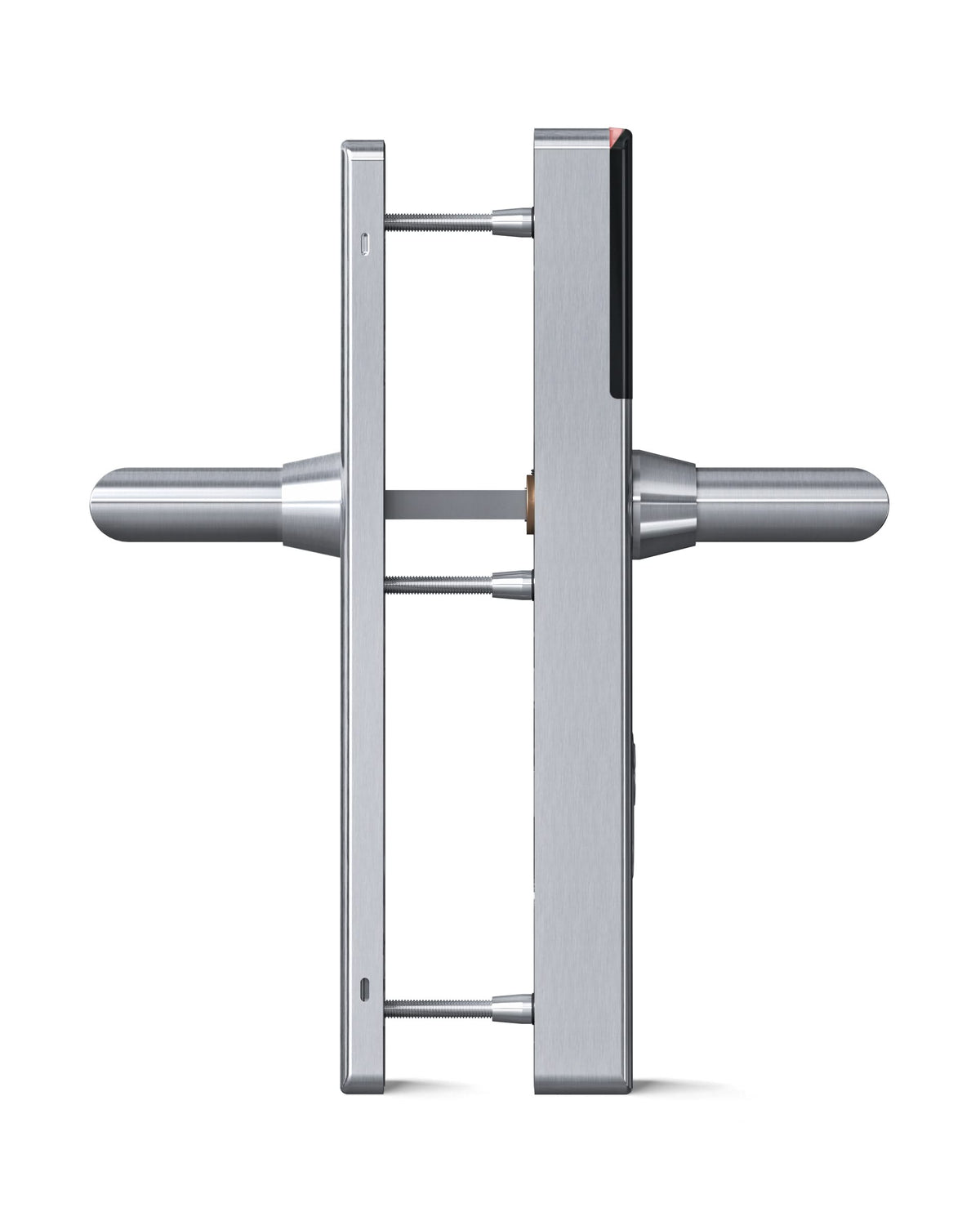 DOM Tapkey Guard S Wideline zilver digitaal veiligheidsbeslag – detailfoto