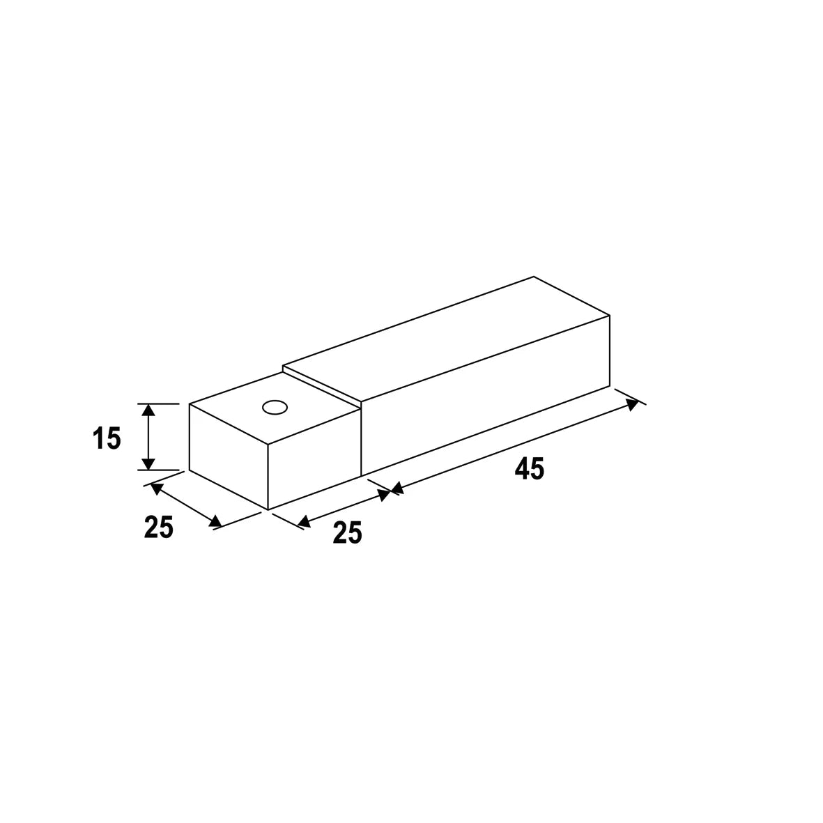 Axa openingsbegrenzer voor deurdranger 7509-7511 – detail