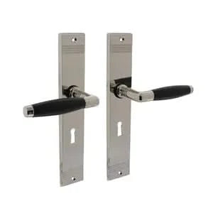 Intersteel deurkruk Ton Basic op schild nikkel - schild met groef