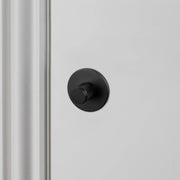 Buster + Punch Cross thumbturn WC-slot black vooraanzicht