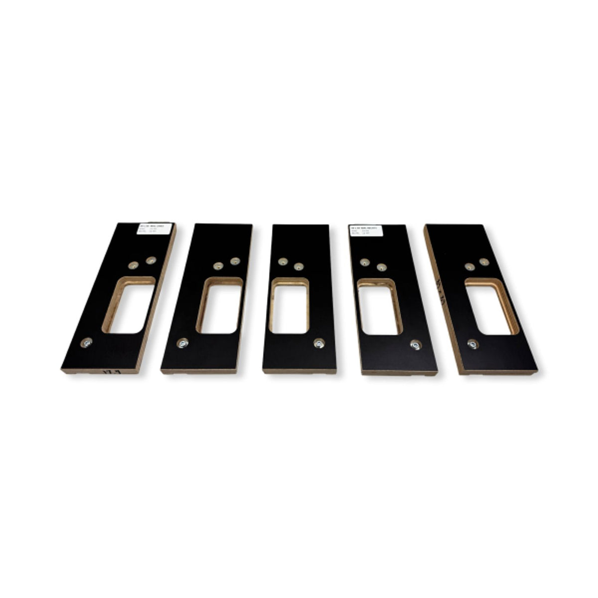 Riens freesmal 89x89 – detail van de freessparing