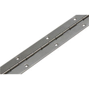 Dulimex pianoscharnier RVS gepolijst 32 x 1260 mm vooraanzicht
