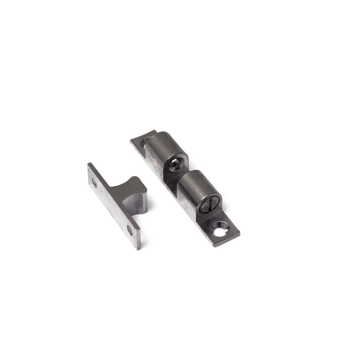 Dulimex kogelsnapper messing vernikkeld 70 x 13 mm met RVS kogel en veer – vooraanzicht