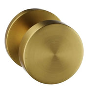 Artitec Permafix vaste deurknop rond ø52 mm PVD goud – vooraanzicht